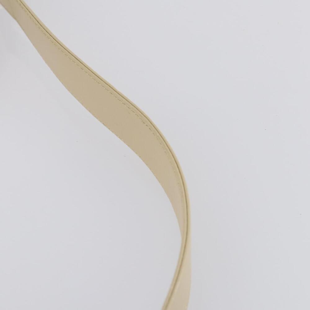 GUCCI Bamboo Hand Bag Leather 2way Beige Gold 001 1638 Auth ep11454 - Picture 14 of 16
